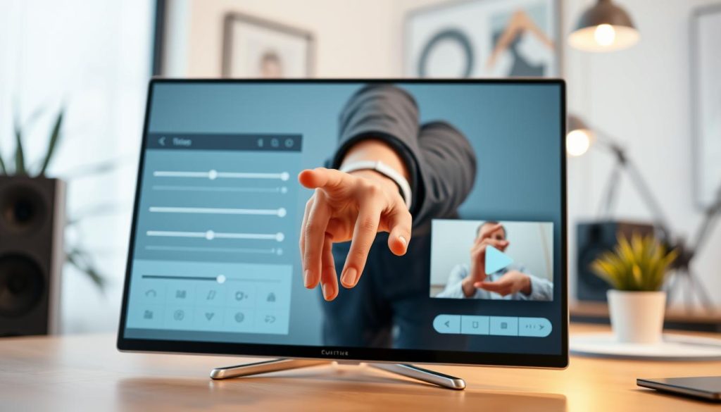 AI porn video generator interface