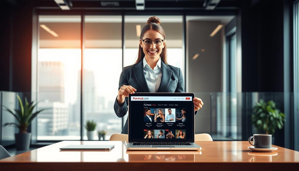 pornhub.com advertising model