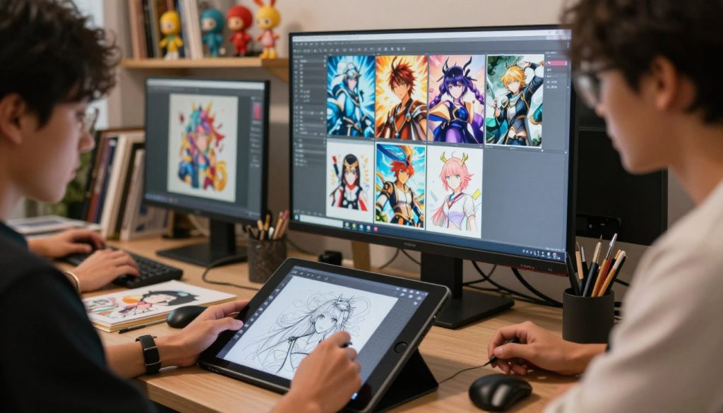 Creating realistic hentai images